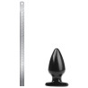I Love Butt Plug Fat M I Love Butt 14 x 7.5 cm Noir